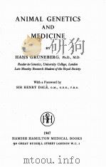 ANIMAL GENETICS AND MEDICINE（1947 PDF版）