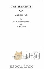 THE ELEMENTS OF GENETICS（1949 PDF版）