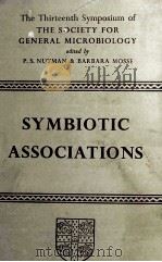 SYMBIOTIC ASSOCIATIONS   1963  PDF电子版封面     