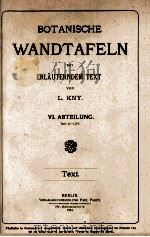 BOTANISCHE WANDTAFELN MIT ERLAUTERNDEM TEXT VI. ABTHEILUNG（1884 PDF版）