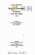 CHRONICA BOTANICA VOLUME I   1935  PDF电子版封面     