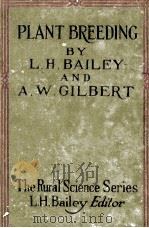PLANT-BREEDING   1920  PDF电子版封面    L.H. BAILEY 