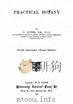 PRACTICAL BOTANY SECOND EDITION（1921 PDF版）