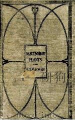 INSECTIVOROUS PLANTS   1908  PDF电子版封面    CHARLES DARWIN AND FRANCIS DAR 