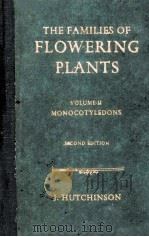 THE FAMILIES OF FLOWERING PLANTS VOLUME II SECOND EDITION（1959 PDF版）