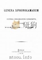 GENERA SIPHONOGAMARUM AD SYSTEMA ENGLERIANUM CONSCRIPTA AB AUCTORIBUS（ PDF版）