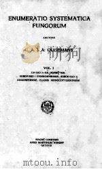 ENUMERATIO SYSTEMATICA FUNGORUM VOLUME I（ PDF版）