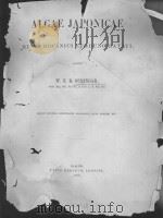 ALGAE JAPONICAE MUSEI BOTANICI LUGDUNO-BATAVI   1870  PDF电子版封面    W.F.R. SURINGAR 