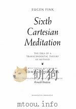 SIXTH CARTESIAN MEDITATION（1988 PDF版）