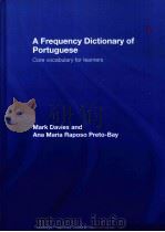 A Frequency Dictionary of Portuguese     PDF电子版封面  9780415419964   