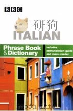 ITALIAN Phrase Book&Dictionary     PDF电子版封面  0563519207   