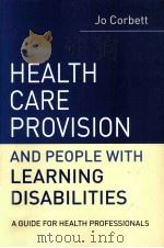 Health Care Provision and People With Learning Disabilities-A Guide for Health Professionals（ PDF版）