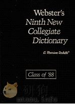 Webster's Ninth New Collegiate Dictionary     PDF电子版封面     