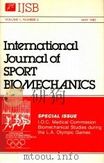 International Journal of SPORT BIOMECHANICS VOLUME 1 NUMBER 2 MAY1985     PDF电子版封面     