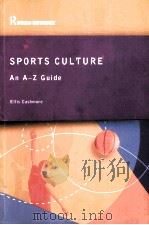 Sports Culture     PDF电子版封面  0415285550   