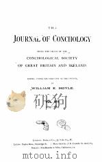 THE JOURNAL OF CONCHOLOGY VOLUME VIII 1895-1897（ PDF版）