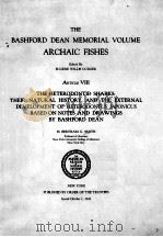 THE BASHFORD DEAN MEMORIAL VOLUME ARCHAIC FISHES ARTICLE VIII（1942 PDF版）
