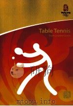 Beijing 2008 Olympic Games Table Tennis Team Leaders Guide  Version as of July 10，2008     PDF电子版封面     