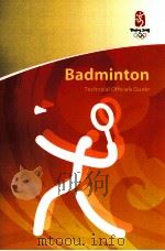Badminton  Technical Officials Guide     PDF电子版封面     