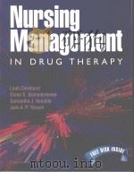 Nursing Management IN DRUG THERAPY     PDF电子版封面  0397552440   