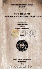 THE BIRDS OF NORTH AND MIDDLE AMERICA PART X   1946  PDF电子版封面     
