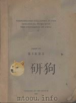 A LIST OF CHINESE BIRDS IN THE ZOOLOGICAL MUSEUM OF THE UNIVERSITY OF AMOY   1926  PDF电子版封面    D.S. TANG 