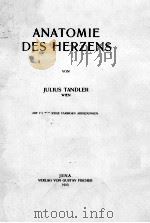 ANATOMIE DES HERZENS   1913  PDF电子版封面     