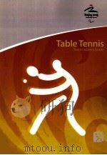 Table Tennis  Team Leaders Guide（ PDF版）