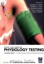 SPORT AND EXERCISE PHYSIOLOGY TESTING GUIDELINES VOLUME TWO（ PDF版）