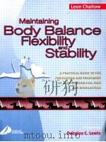 Maintaining Body Balance，Flexibility and Stability（ PDF版）