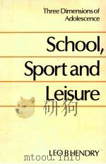 SCHOOL，SPORT and LEISURE（ PDF版）