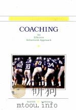 COACHING An Effective Behavioral Approach     PDF电子版封面  0801631521  CARRY L.MARTIN 
