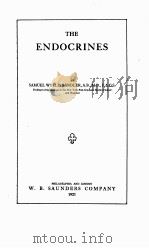 THE ENDOCRINES   1921  PDF电子版封面    SAMUEL WYLLIS BANDLER 