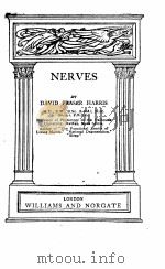 NERVES   1924  PDF电子版封面     