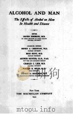 ALCOHOL AND MAN（1935 PDF版）