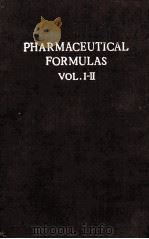 PHARMACEUTICAL FORMULAS ELEVENTH EDITION VOLUME I   1949  PDF电子版封面     