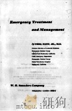 EMERGENCY TREATMENT AND MANAGEMENT（1954 PDF版）