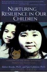 nurturing-resilience-in-our-children     PDF电子版封面     