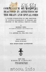 COMPENDIUM OF REGIONAL DIAGNOSIS IN AFFECTIONS OF THE BRAIN AND SPINAL CORD SECOND EDITION（ PDF版）