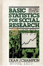 BASIC STATISTICS FOR SOCIAL RESEARCH（1981 PDF版）