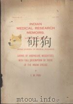 INDIAN MEDICAL RESEARCH MEMOIRS（ PDF版）