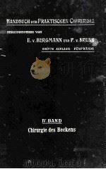 HANDBUCH DER PRAKTISCHEN CHIRURGIE BAND IV   1907  PDF电子版封面     