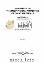 HANDBOOK OF THERMOPHYSICAL PROPERTIES OF SOLID MATERIALS VOLUME IV   1962  PDF电子版封面     