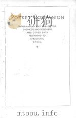 POCKET COMPANION   1936  PDF电子版封面     