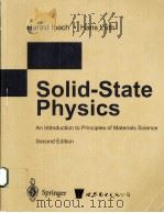 SOLID  STATE PHYSICS  AN INTRODUCTION TO PRINCIPLES OF MATERIALS SCIENCE  SECOND EDITION     PDF电子版封面  9624300607  HARALD IBACH·HANS LUTH 