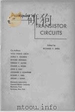 PRINCIPLES OF TRANSISTOR CIRCUITS（ PDF版）