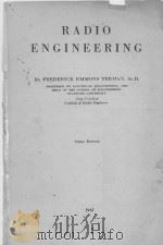 RADIO ENGINEERING THIRD EDITION   1947  PDF电子版封面     
