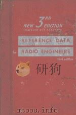 REFERENCE DATA FOR RADIO ENGINEERS THIRD EDITION（1943 PDF版）