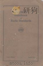 NEMA HANDBOOK OF RADIO STANDARDS FOURTH EDITION（1928 PDF版）
