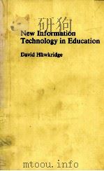 NEW INFORMATION TECHNOLOGY IN EDUCATION（ PDF版）